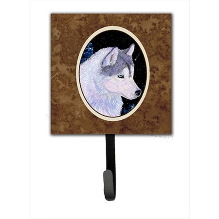 Jensendistributionservices 4.25 x 6 in. Siberian Husky Leash Or Key Hook MI1656065
